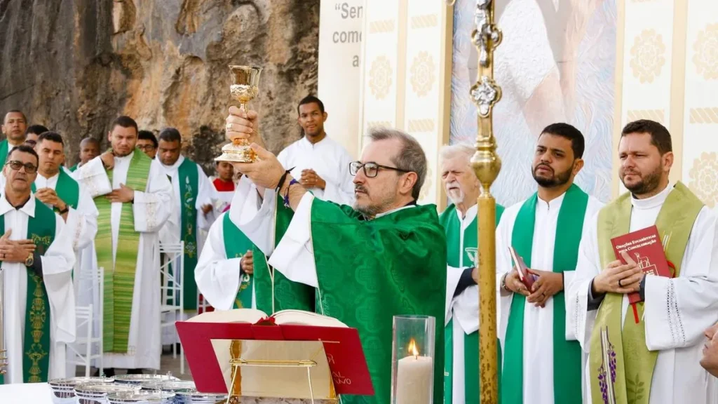 Imagem Romaria da Terra e das Aguas Dom Vicente do artigo Santuário do Bom Jesus da Lapa recebe a Romaria da Terra e das Águas