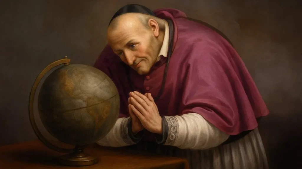 Santo Afonso descobre a vaidade