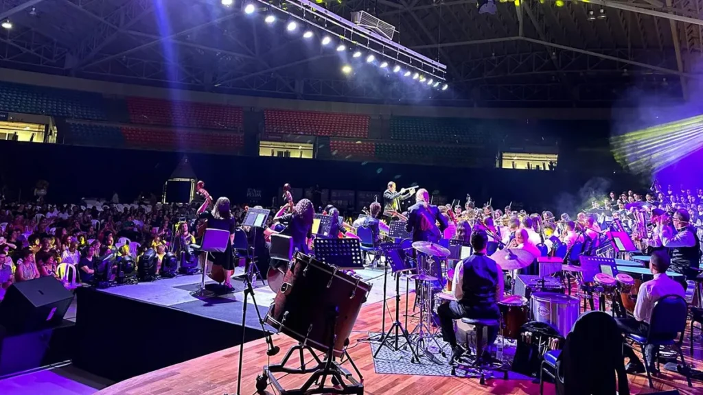 Imagem 01PEMSA do artigo Orquestra PEMSA se apresenta no Santuário Nacional