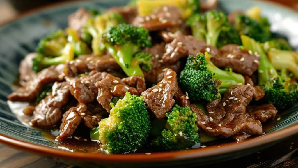 Imagem Prato de carne com brocolis do artigo Chef no Ar: Carne com Brócolis
