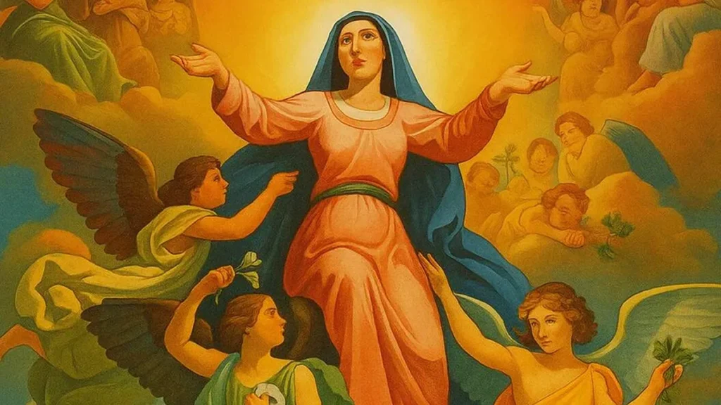 Imagem Assuncao de Nossa Senhora do artigo Assunção de Nossa Senhora: O Nascimento para o Céu
