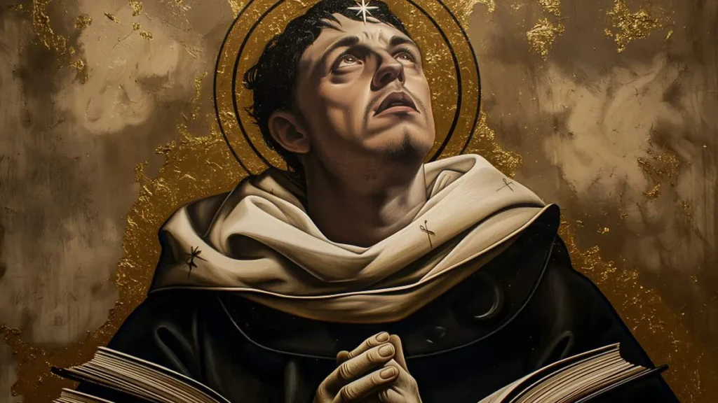 Imagem Sao Domingos de Gusmao do artigo O que Nossa Senhora disse a São Domingos de Gusmão?