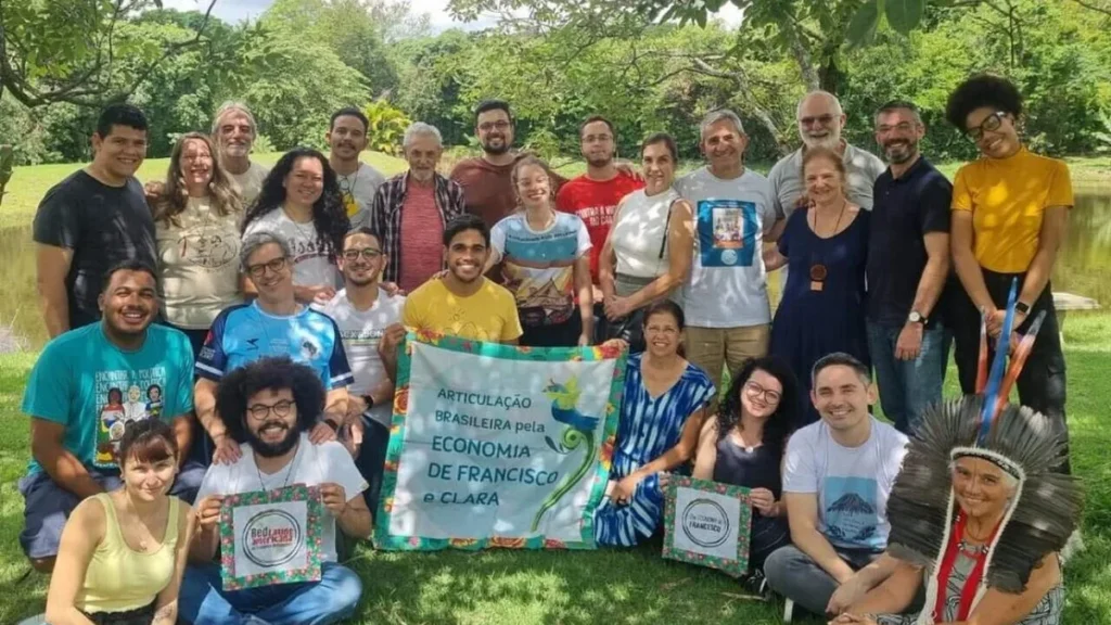Imagem jovens da Articulacao Brasileira pela Economia de Francisco e Clara ABEFC do artigo Recife sediará encontro sobre nova economia solidária