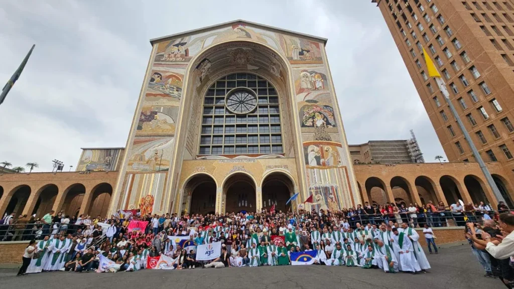 Imagem Romaria Nacional da Juventude 2025 do artigo Santuário Nacional acolhe a Romaria Nacional dos Jovens