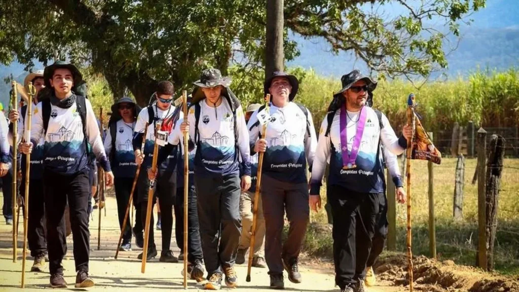 Imagem Campistas Peregrinos 2025 do artigo Grupo de cuiabanos realiza sua quinta peregrinação em direção a Aparecida