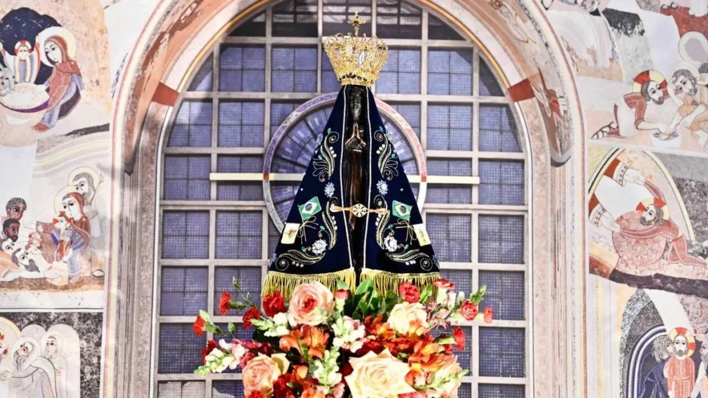 Imagem Imagem de Nossa Senhora Aparecida do artigo Invocação ao Nome de Maria, de Santo Afonso de Ligório