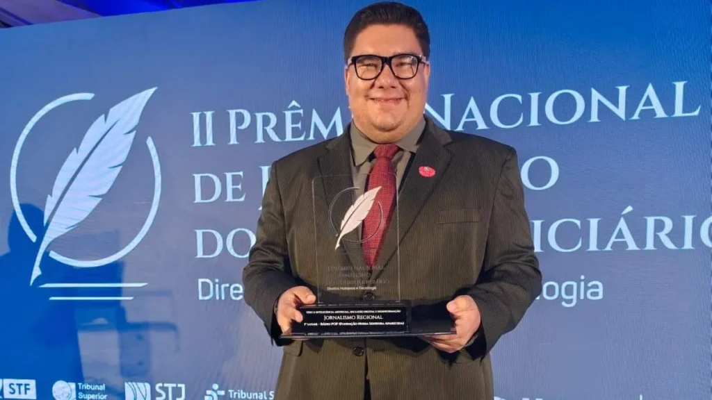 Imagem Jose Eduardo Radio Pop em Brasilia do artigo Ética e Cidadania no Voto é 1º lugar no Prêmio de Jornalismo do Judiciário
