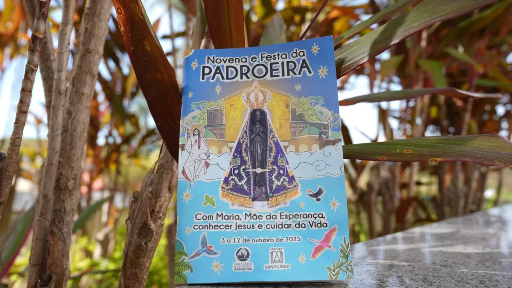 Imagem Livrinho da Novena e Festa da Padroeira 2025 do artigo Celebre a Novena e Festa da Padroeira pela Rádio Aparecida