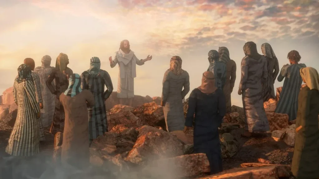 Imagem jesus conversando com os apostolos do artigo O que o momento da escolha dos apóstolos ensina sobre rezar?