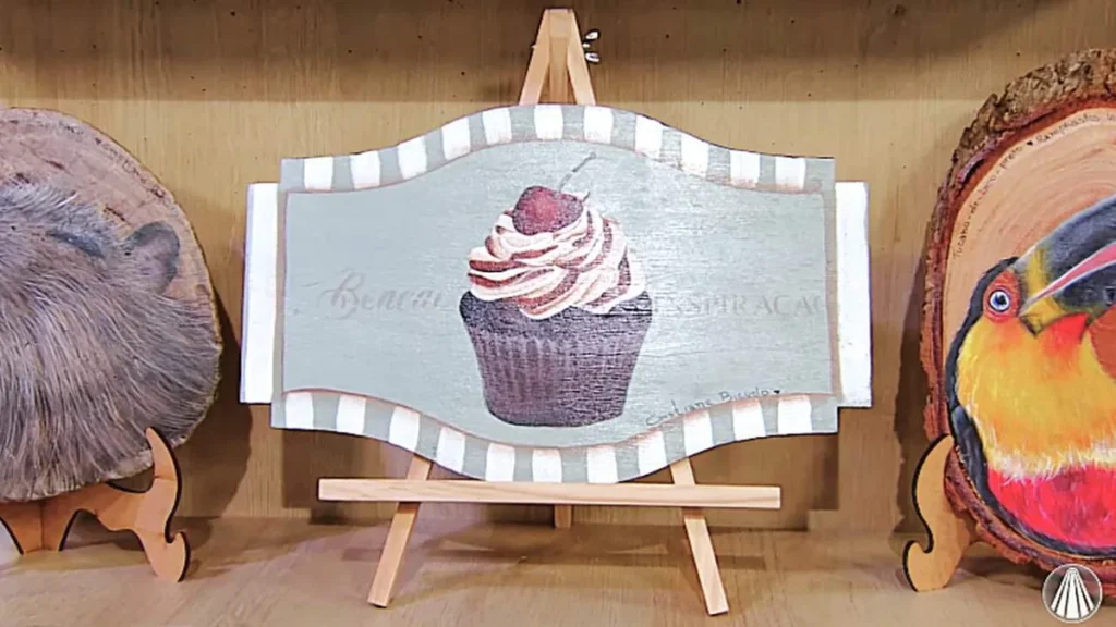 Imagem quadro decorativo pintura mdf faca voce mesmo do artigo Pintura Decorativa na Placa de MDF - Faça Você Mesmo