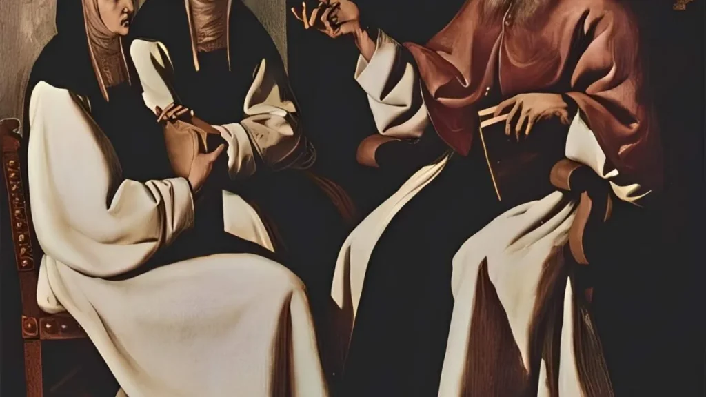 Imagem sao jeronimo e santa eustaquia e santa paula do artigo São Jerônimo e sua atenção à fé das mulheres