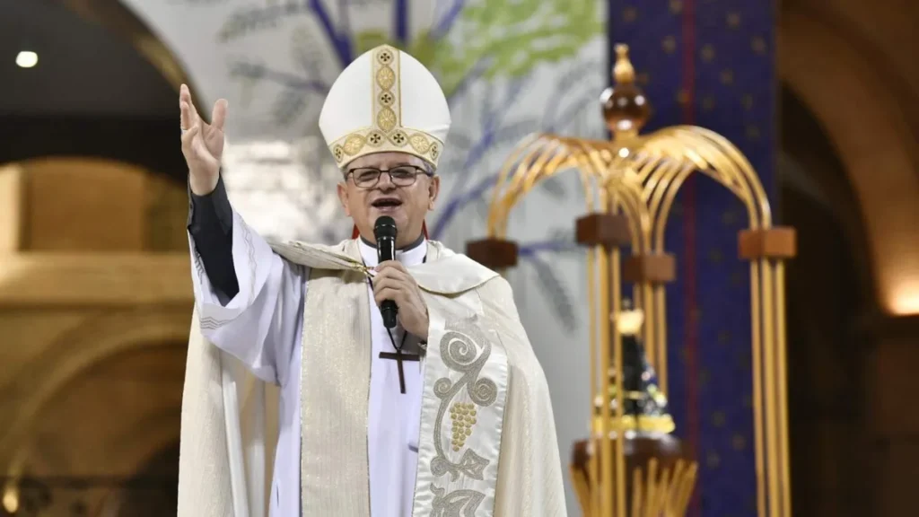 Imagem Dom Geraldo dos Reis Maia no 7 dia de Novena do artigo Com Maria, cantar o Magnificat, esperança de uma nova humanidade!