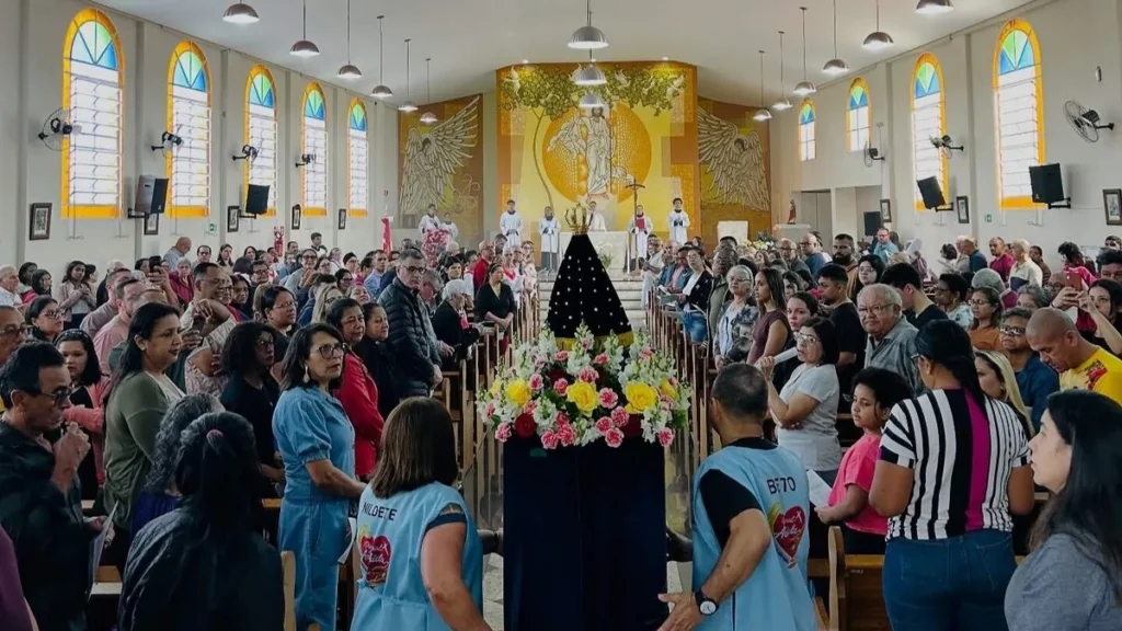 Imagem Festa de Nossa Senhora Aparecida em Maua do artigo Mauá (SP) celebra Nossa Senhora Aparecida no Zaíra