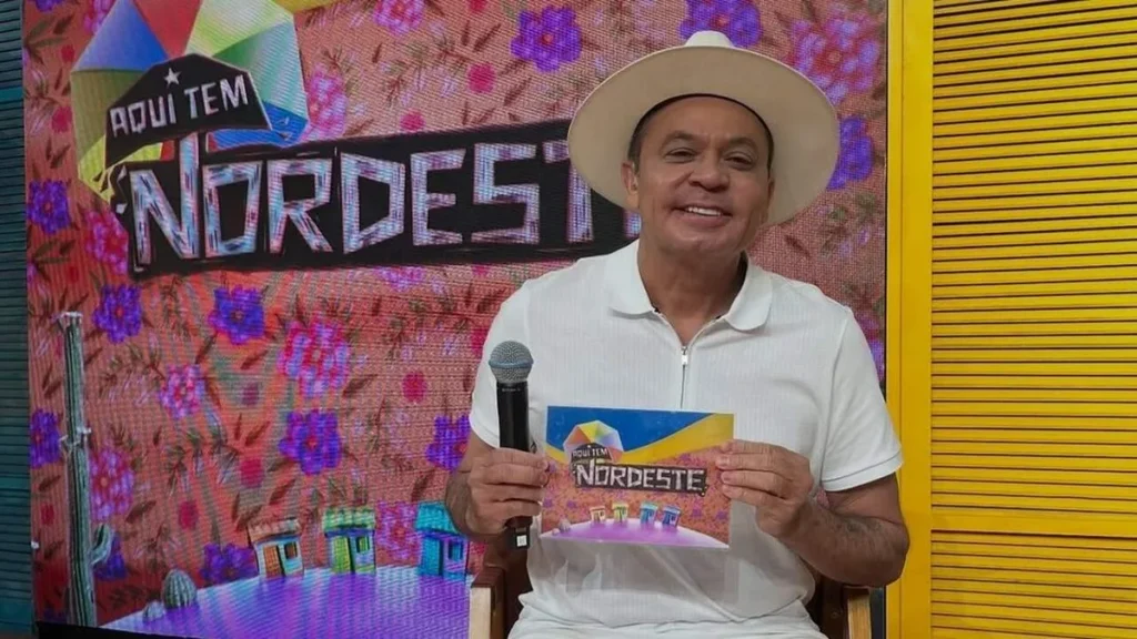 Imagem Frank Aguiar Producao TV Aparecida do artigo Banda Carrapicho e Silvan Galvão homenageiam a Amazônia no Aqui Tem Nordeste
