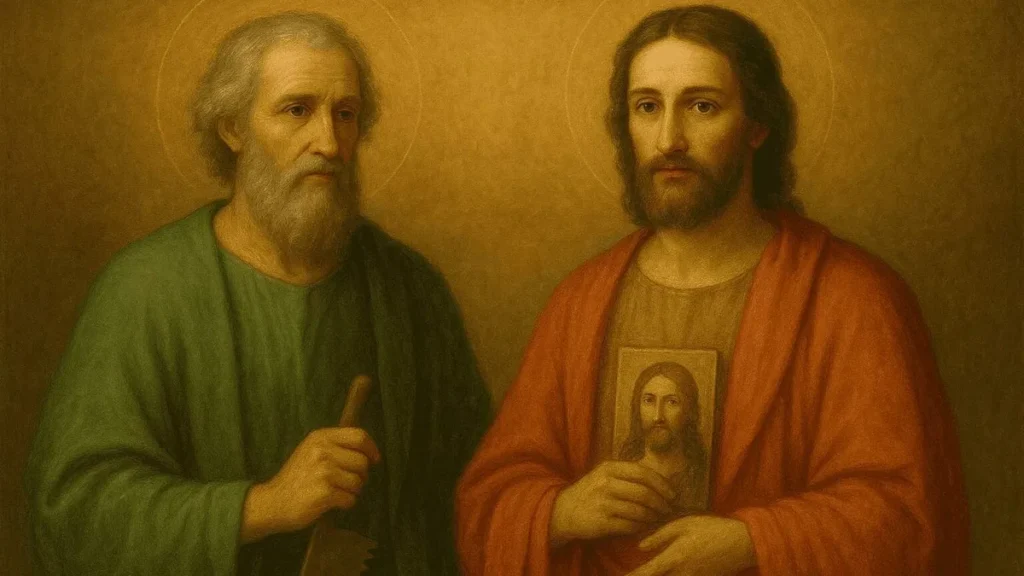 Imagem Sao Judas e Sao Simao do artigo Entre Santos: São Simão e São Judas Tadeu