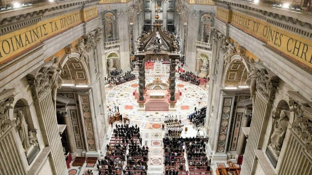 Imagem Basilica de Sao Pedro interna do artigo A confiança dos brasileiros na instituição Igreja Católica