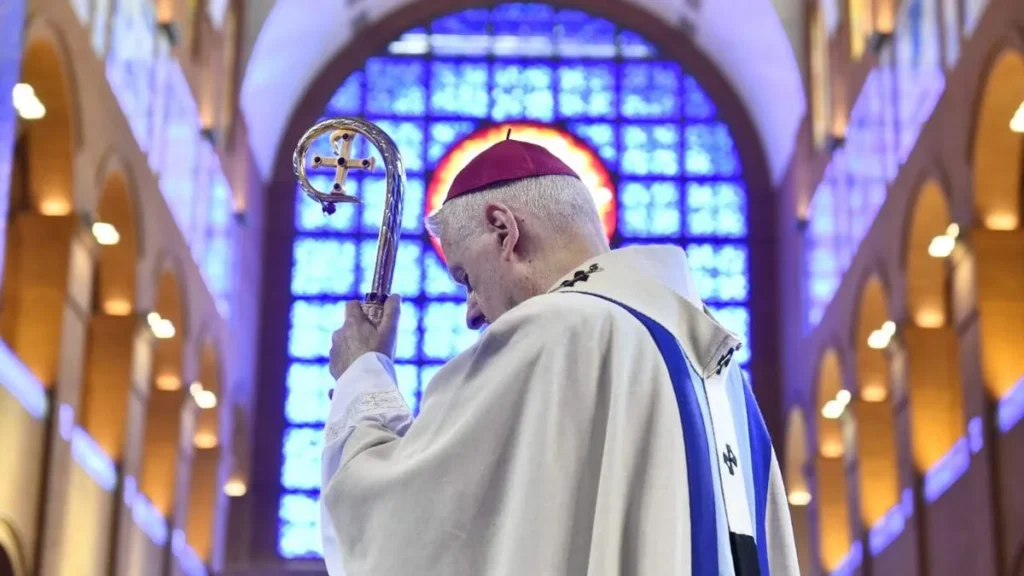 Imagem Dom Orlando Missa Solene Festa da Padroeira do artigo Homilia Missa Solene: Dom Orlando Brandes