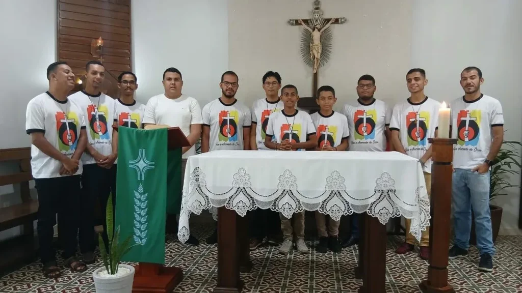O encontro vocacional em Bom Jesus da Lapa contou com a presença de 12 jovens.