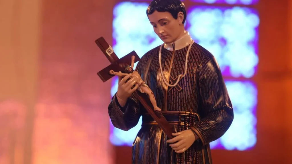 Imagem de São Geraldo Majella no Santuário Nacional