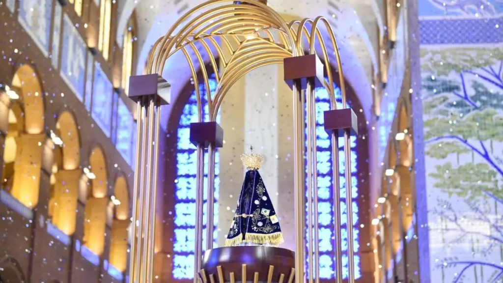 Imagem Mae Aparecida do artigo Carta da Mãe Aparecida aos seus filhos amados