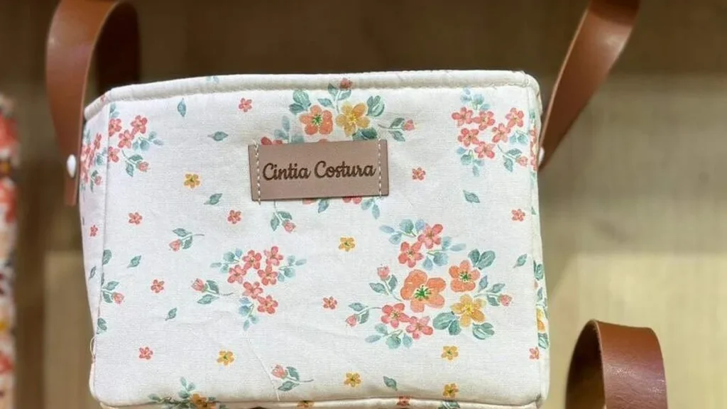 Imagem cesta organizadora do artigo Cesta Organizadora com Alça em Costura Criativa - Faça Você Mesmo
