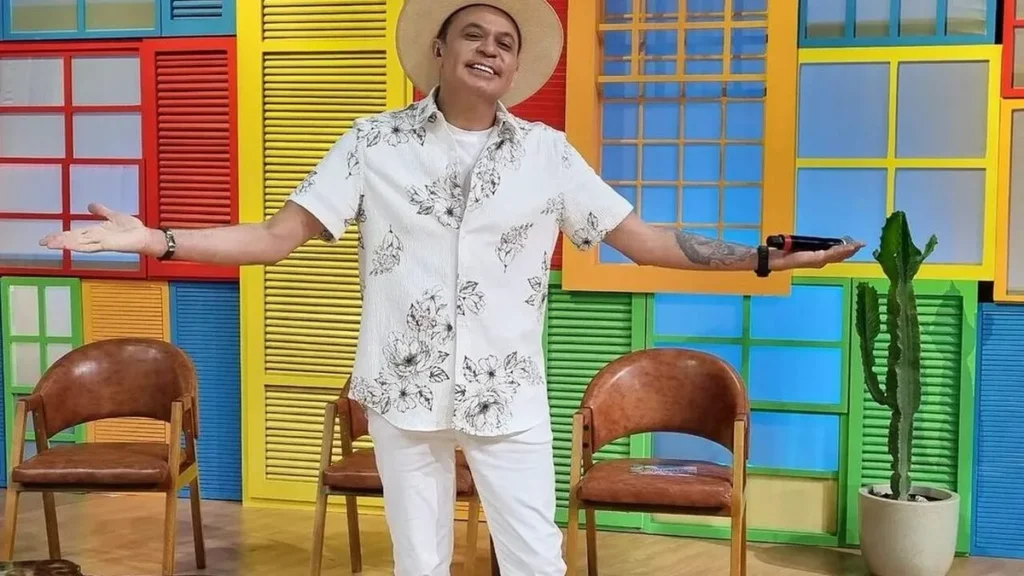 Imagem Frank Aguiar Producao TV Aparecida do artigo Andreza e Francis Lopes se apresentam no Aqui Tem Nordeste