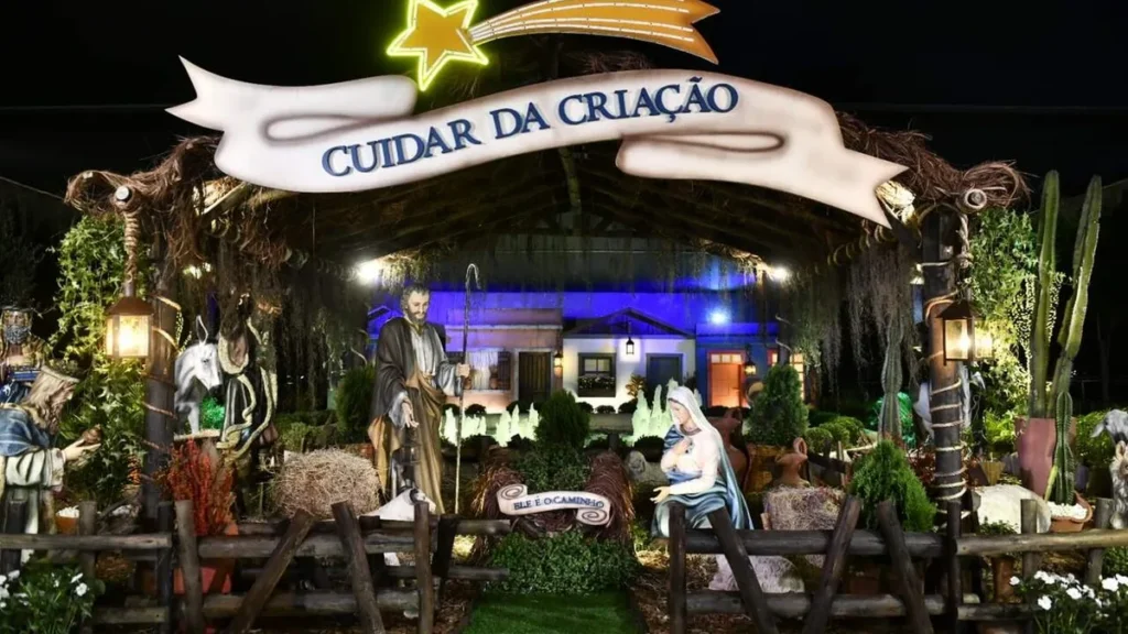 Imagem Presepio 2025 2 do artigo Inauguração do Presépio no Santuário marca início do Advento