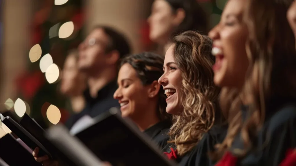 Imagem Coral natalino advento natal do artigo Ouça as canções litúrgicas próprias para o Advento e Natal