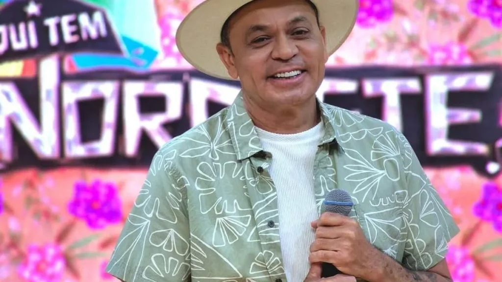 Imagem Frank Aguiar Producao TV Aparecida do artigo Frank Aguiar recebe Diana do Sertão no Aqui Tem Nordeste