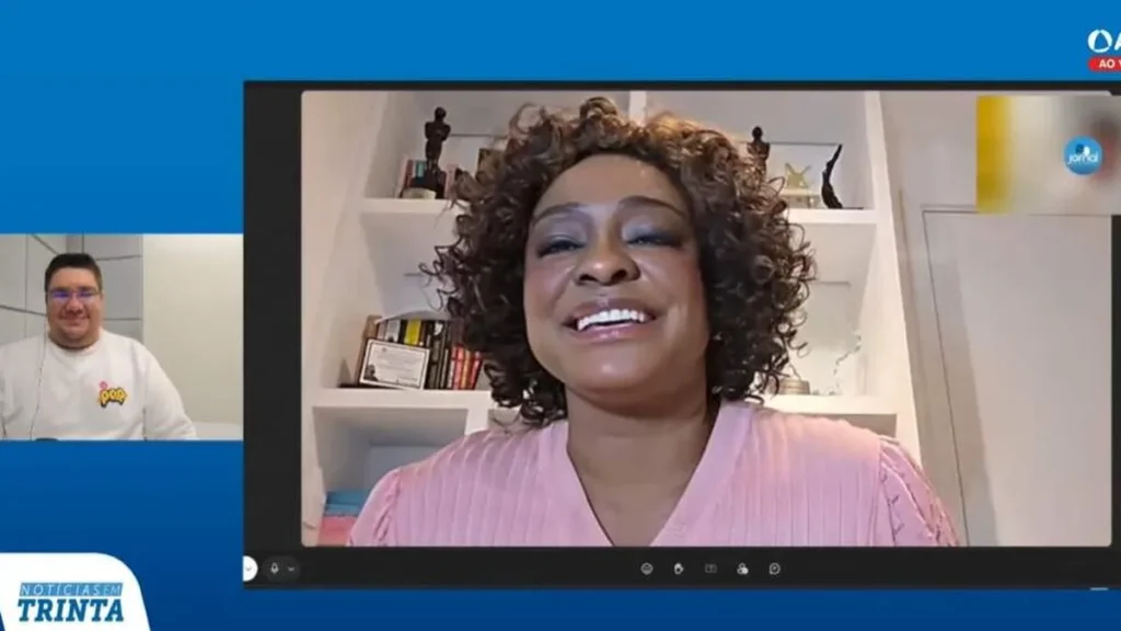 Imagem Jornalista da TV Cultura Joyce Ribeiro do artigo Consciência Negra: comunicação, desafios e a luta contra o racismo