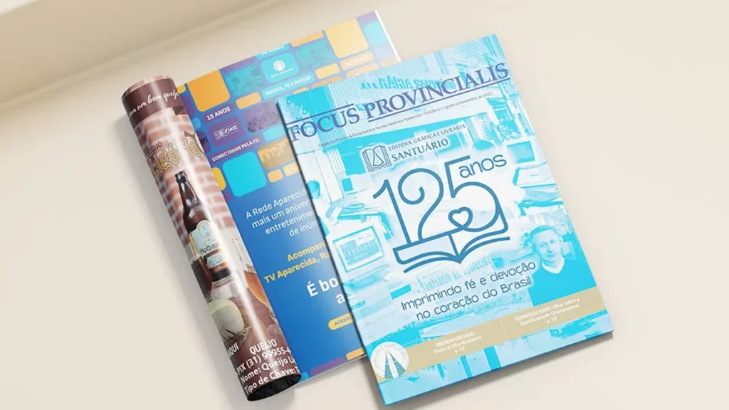 Imagem Revista Focus Provincialis do artigo Revista Redentorista celebra os 125 anos da Editora Santuário