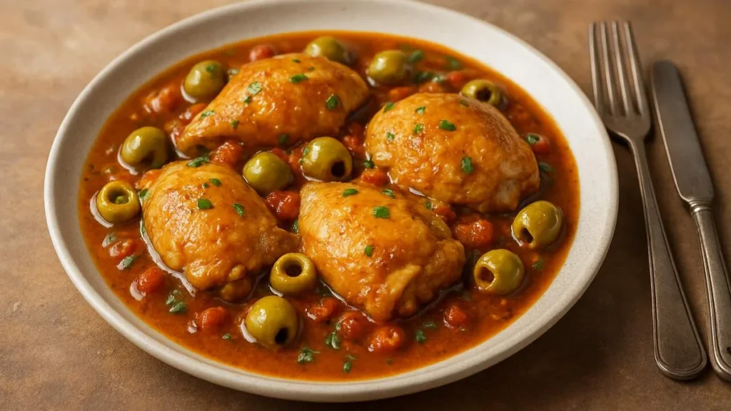 Imagem Sobrecoxa com azeitona do artigo Chef no Ar: Sobrecoxas com Azeitonas