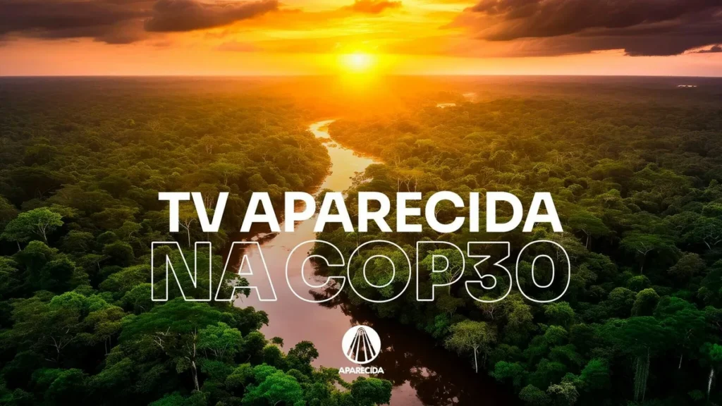 Imagem TVAparecida COP30 do artigo TV Aparecida realiza cobertura da COP30 direto de Belém