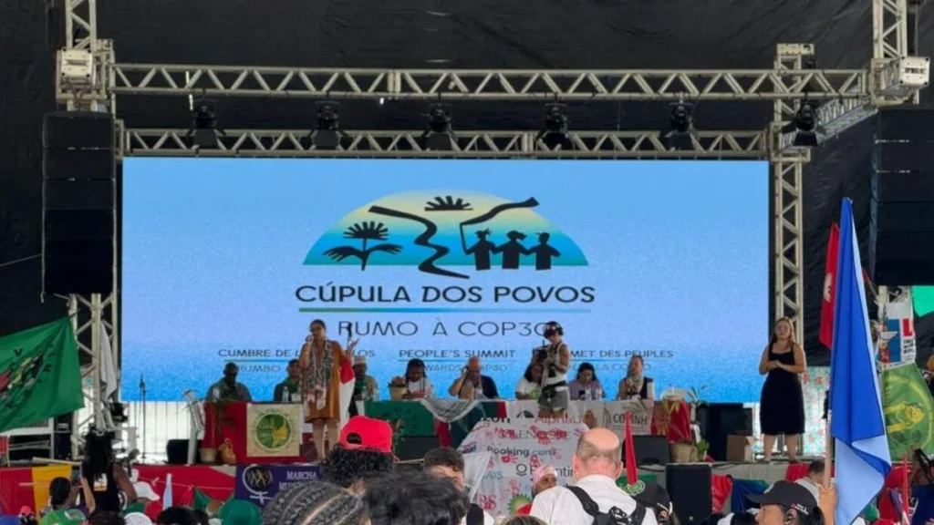 Imagem cupula dos povos cop30 do artigo COP30: compromisso com a verdade e articulação social são destaque