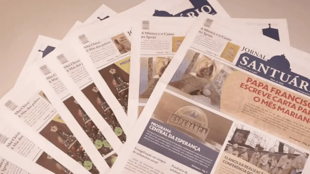Imagem jornal santuario aparecida 125 anos do artigo Do papel ao coração dos devotos: 125 anos do Jornal Santuário