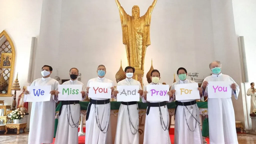 Imagem Redentoristas na Tailandia do artigo Os Rebeldes Amorosos de Santo Afonso Maria de Ligório