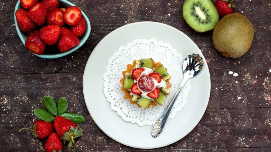 Imagem Doce de morango e kiwi do artigo Dias Mais Doces: Surpresa de Morango e Kiwi