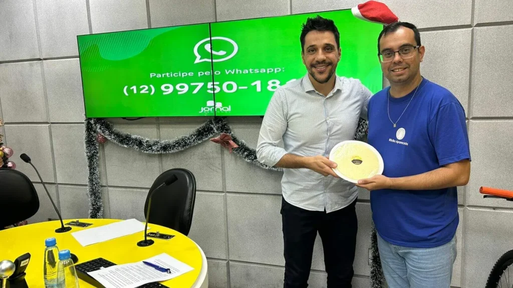 Imagem Prefeito de Lagoinha Zeca no JR do artigo Lagoinha celebra 72 anos de emancipação política