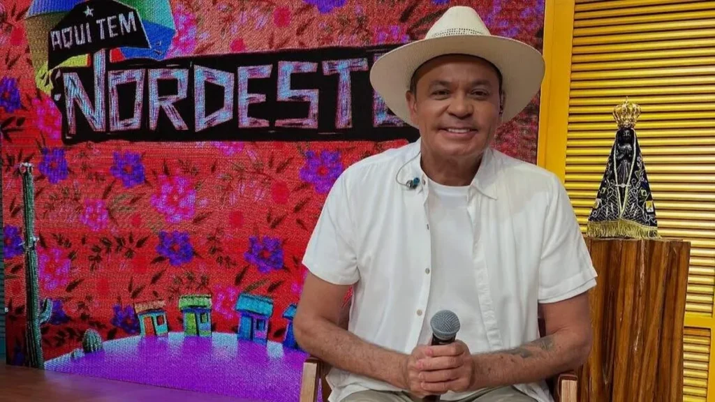 Imagem 1. Frank Aguiar Producao TV Aparecida do artigo Anastácia leva seu forró para o Aqui Tem Nordeste