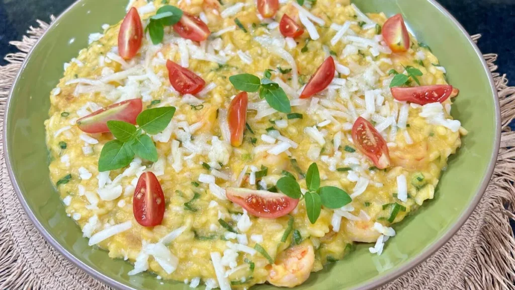 Imagem risoto de camarao com abobora sabor de vida do artigo Risoto de Camarão com Abóbora - Sabor de Vida