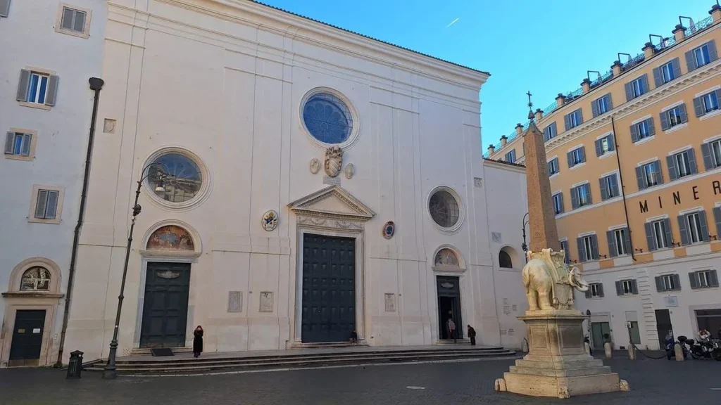 Imagem Basilica Santa Maria sopra Minerva do artigo Duas igrejas especiais para Santo Afonso e os Redentoristas