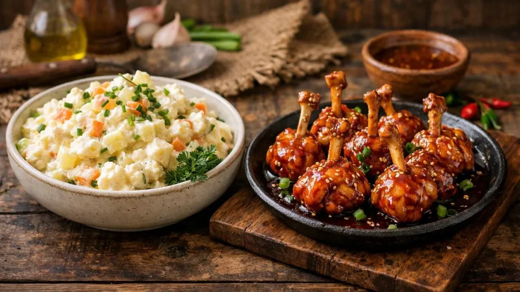 Imagem Chef no ar batatonese e tulipa de frango do artigo Chef no Ar: Batatonese & Tulipinha de Frango ao Molho Agridoce