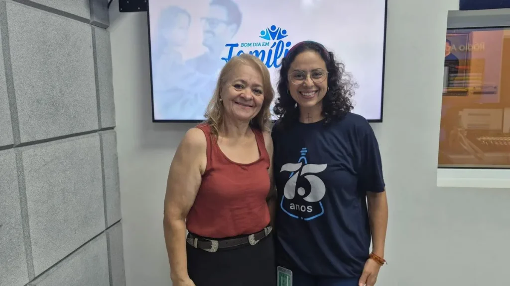 Imagem Maria Rita Sampaio fala sobre Festa de Sao Benedito 2026 no Bom Dia em Familia do artigo Festa de São Benedito: o amor que se expressa no servir