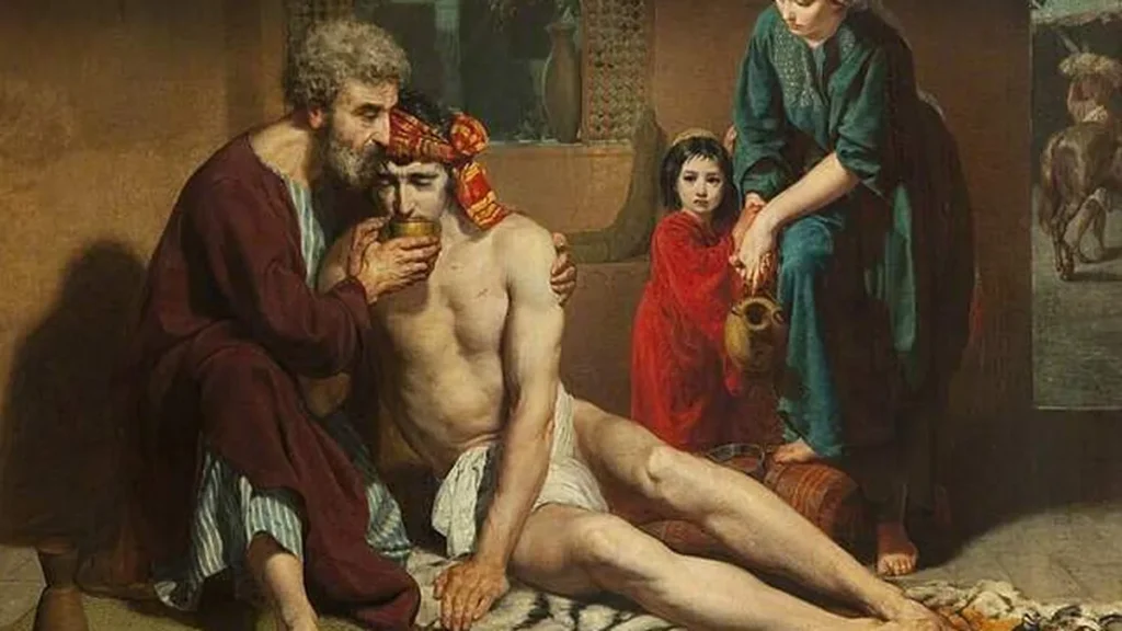 Imagem O bom samaritano do artigo Não desprezar o pobre é amar a Deus