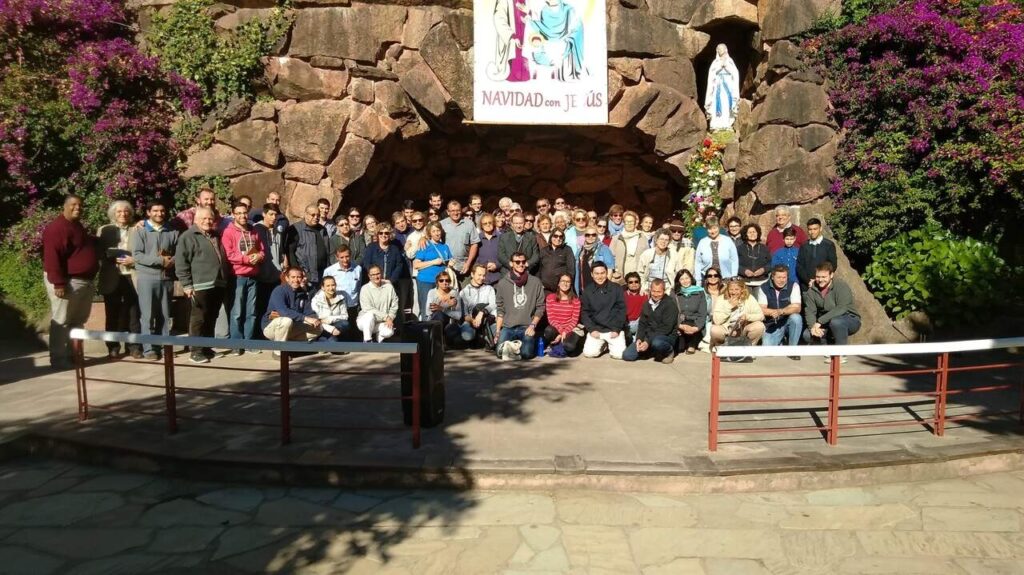 Santuário Nacional Gruta de Lourdes Uruguai (Arquivo Pessoal)
