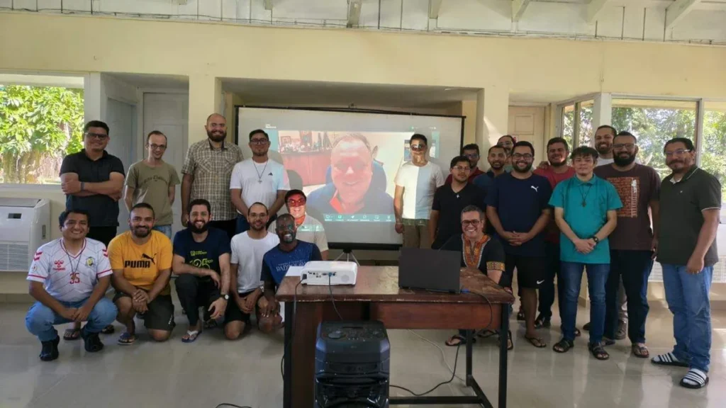 Imagem Segundo Noviciado na Republica Dominicana do artigo Junioristas redentoristas realizam encontro virtual com Padre Geral
