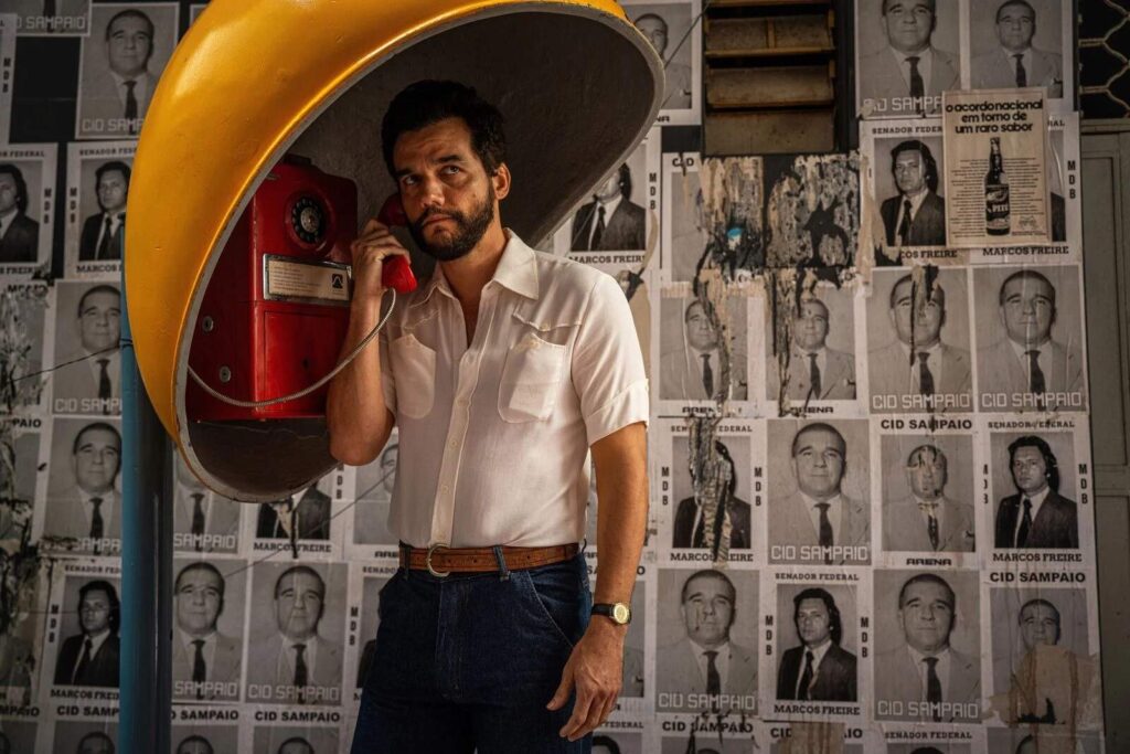 Wagner Moura no filme "o agente secreto" (Copyright Victor Juca)