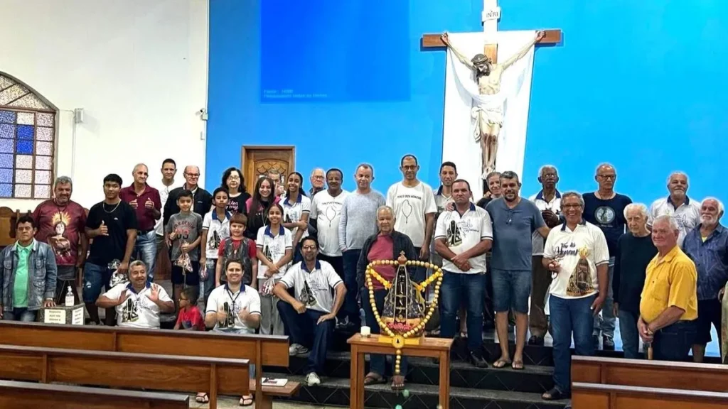 Imagem grupo do terco dos homens betim mg do artigo Quando o Terço dos Homens se torna lugar de recomeço
