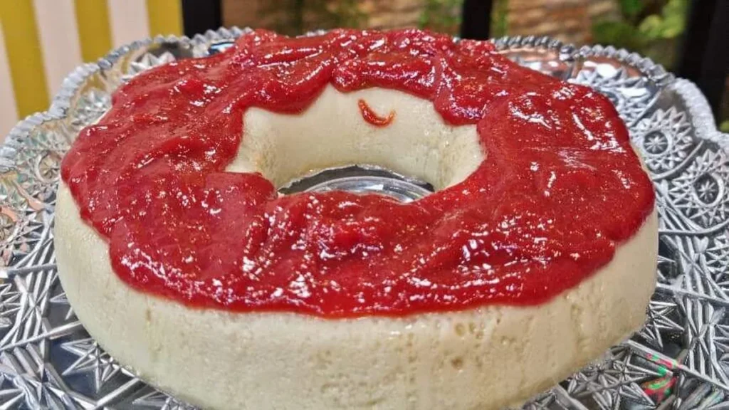 Imagem pudim de gorgonzola com goiabada sabor de vida do artigo Pudim de Gorgonzola com Goiabada Cremosa - Sabor de Vida