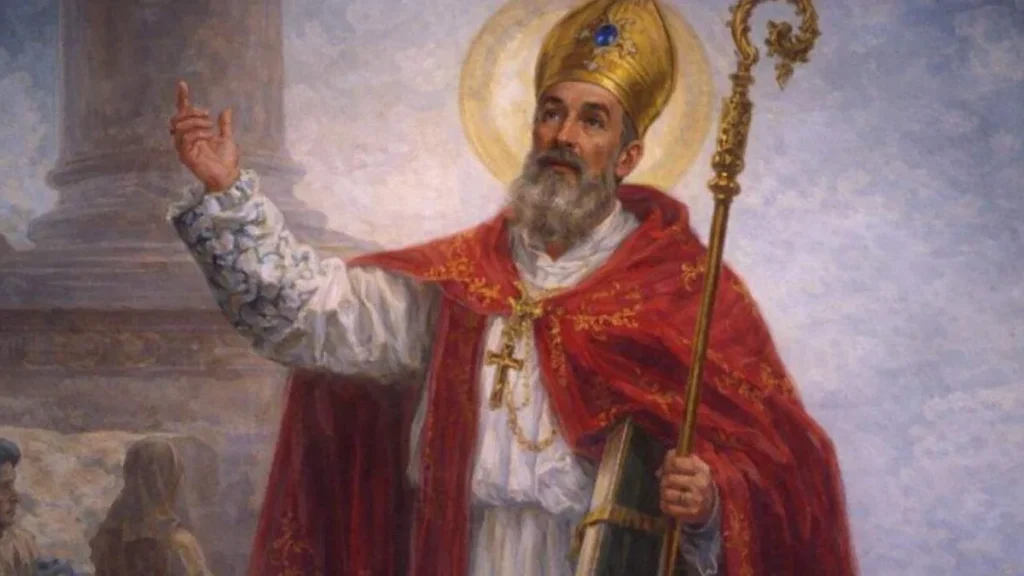 Imagem santo hilario poitiers do artigo Qual santo da Igreja disse "Deus só sabe ser amor"?